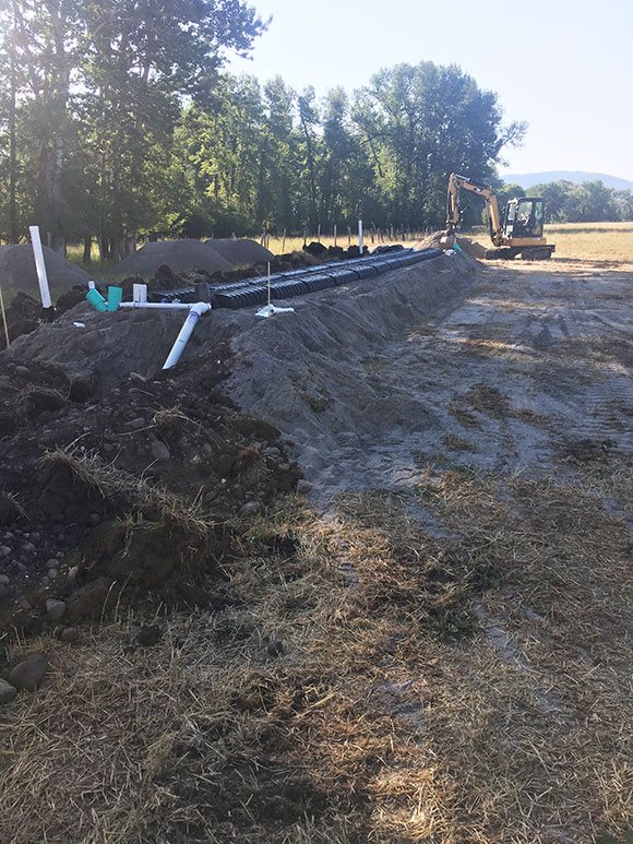 Services: septic installation